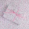 Flor de Colza Pera de Nieve Papel Ins Estilo Papel de Regalo de Alta Gama Envoltura de Flores Tamaño Pequeño Papel de Copia Floral Barato