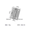 Acero inoxidable grueso 304 25*32 bisagra de ventana industrial herrajes de rodamiento equipo de puerta y ventana de gabinete eléctrico bisagra