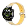 Adequado para pulseira de silicone vivo Watch5, pulseira de silicone bicolor semitransparente IQOO Watch5