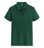 Playeras tipo polo personalizadas, Camisetas de talla grande, Ropa de trabajo, Camisas culturales, Impresión de logo bordado, Ropa de trabajo de manga corta hecha a medida transfronteriza con cuellos de solapa