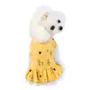 Ropa de Primavera y Verano para Perros y Gatos Mascotas Vestido de Princesa Perro Pequeño Bichón Teddy Yorkshire Vestido Vestido de Elefantito