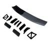 Ala Trasera de Fibra de Carbono Universal Nueva Gt de Gran Venta Transfronteriza Modificación Exterior Sin Perforación Spoiler Trasero Grande
