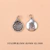 Cobre Blanco Retro Zakilam Xizang Colgante Wen Juega Cuenta de Buda Pulsera Colgante Seiko Joyería Hecha a Mano Accesorios DIY