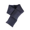 Bufanda de terciopelo rellena de invierno, cálida y gruesa, de doble cara, súper suave y fría, para hombres y mujeres, bufanda de terciopelo rellena de color sólido con lunares