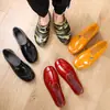 Sapatos Aquáticos Laranja de Corte Baixo Sola Tendão Sapatos de Trabalho Vermelhos Masculinos Sapatos de Borracha de Trabalho Antiderrapantes Camuflados Proteção do Trabalho Botas de Chuva Transfronteiriços