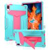 Para Lenovo Tab nuevo Pad11 Pro contraste de color silicona soporte para PC J706F anti-caída carcasa protectora tipo T