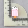 Accesorios de Resina Hechos a Mano Pegamento Blanco Diybb Pin Palo de Helado Funda para Teléfono Móvil de Helado Accesorios para la Cabeza Accesorios para el Cabello Material