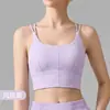 Top de Yoga Transparente con Espalda Bonita para Mujer 2026 Nuevo Estilo Sexy Camisola Sujetador Deportivo con Almohadillas Pecho Ropa Interior para Correr Fitness