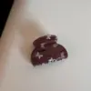 Pinza para el Cabello Exquisita de Gama Alta Estilo Coreano para Mujer Pinza de Garra Pequeña de Princesa Pinza Versátil para Flequillo Lateral Pinza Lateral Elegante