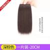 Aplique de Cabelo para Aumentar o Volume, Mecha Fofa, Pad de Cabelo Sem Costura de Uma Peça para Engrossar as Raízes do Cabelo no Topo e nas Laterais da Cabeça