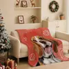 Manta de Franela Suave con Estampado de Perro Beagle Lindo, para Sofá, Siesta, Aire Acondicionado, Manta Personalizable Bajo Pedido