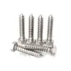 Tornillos Autorroscantes Externos Hexagonales de Acero Inoxidable Din571 Rosca Completa Rosca Parcial M8M12 Tornillos Extendidos 304 Tornillos Autorroscantes Venta al Por Mayor