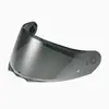 Lente de Casco Compatible con Casco Rymic 935Sv para Motocicleta, Resistente al Viento y a los Rayos UV, Lente V25B