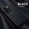 Adequado para Capa de Telefone Magnética com Textura de Couro para iPhone 16, Novo Modelo 18Promax Apple 17 Capa Protetora 15 Estilo Simples para Homens e Mulheres