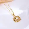 Colgante de Collar con Forma de Corazón y Copo de Nieve de Perla Artificial Fresco, Dulce y Lindo, Chapado en Cobre Color 18K Duradero, Collar Elegante y Moderno para Mujer