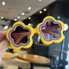 Óculos de Sol de Daminha Desenho Animado Fofo Renda Nuvem Óculos de Sol Fofos para Bebê Óculos Personalizados de Formato Côncavo