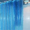 Cortina de Ducha Semitransparente Cubo de Agua 3D, Cortina Impermeable, Antiadherente, Engrosada, Resistente al Moho, Cortina de Baño, Divisor de Baño, Envío Gratis