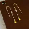 Tienda de Oro Mismo Estilo Pendientes de Calabaza Antigua Oro Arena Nuevo Estilo Chino Estilo Nacional Pendientes de Calabaza Gourd Venta al por Mayor