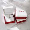 Caja para anillos, collares y pulseras, exquisita caja de embalaje de regalo de moda al por mayor, caja de regalo de una sola capa y doble capa, caja de regalo para joyas