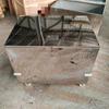Flight Case Espelhado de Aço Inoxidável 304 Personalizado, Caixa de Ferramentas com Rodas Removível, Equipamento Portátil de Grau Industrial