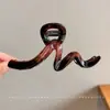 Pinza Grande para el Cabello con Alto Volumen, Aspecto de Alta Gama, Pinza para el Cabello con Moño Mediano, Pinza Grande Acrílica Sencilla, Accesorio para el Cabello para Mujer