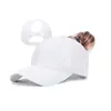 Boné de beisebol estilo rabo de cavalo alto, moderno e versátil, confortável e ajustado. Com um design de malha impermeável e respirável, é adequado para várias atividades ao ar livre, como corrida, exercícios, ciclismo, etc.. Disponível em várias cores.