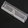 Estuche para Gafas de Lectura de Cristal al por Mayor Estuche Transparente para Gafas Precio de Descuento Precio Bajo PVC Portátil