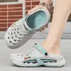Zuecos de EVA con Suela Gruesa para Hombre, Modelo Nuevo Verano 2026, Calzado para Exteriores, Resistente al Desgaste, Antideslizante, Doble Uso para Conducir, Sandalias de Punta Cerrada