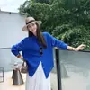 Camisa de Lino Blanco 3Onf, Relajada y Cómoda, Estilo Old Money, 100% Lino, Camisa de Manga Larga Protectora del Sol para Mujer, Top Protector del Sol para Mujer