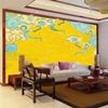 Fondo de pantalla Sendao Buda Templo Salón de Buda Asiento Inmortal Fondo de Escritorio Decoración de Pared Mural Cinta Fondo de pantalla de Nube Auspiciosa