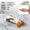 Vendas Diretas da Fábrica Boneca de Gato de Pesca de PVC Inquebrável Artesanato Artificial Ornamentos de Decoração para Paisagismo de Aquário Antigo