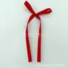 Lazo de Cinta de 1 cm de Largo Accesorio de Ropa para el Cabello Decoración para Muñeca Decoración de Pastel Accesorio Lazo de Cinta Hecho a Mano