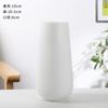 Jarrones Cerámicos Sencillos al por Mayor para Flores Secas, Arreglos Florales para el Hogar, Recipientes Hidropónicos para Flores, Decoraciones de Porcelana Blanca para Sala de Estar, Nuevo Estilo Chino Lujo Ligero