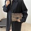 Bolsas Personalizadas para Mulheres 2026 Nova Moda Estampa de Leopardo Bolsa de Ombro Bolsa Transversal Estruturada Tendência Bolsa de Corrente para o Dia a Dia