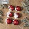 Bola de Natal Decoração de Árvore de Natal Lantejoulas Bolha Pingente de Bola de Natal Arranjo Decorações de Natal Pingente de Bola de Pelúcia
