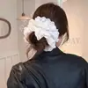 Estilo Ballet Francês Menina Amor Renda Intestino Grosso Argola de Cabelo Alta Elasticidade Rabo de Cavalo Tendão de Borracha Bola Acessórios de Cabelo