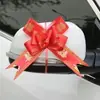 Fitas para Carro de Casamento Suprimentos para Cerimônia de Casamento Fitas para Decoração de Quarto de Casamento Flores de Puxar à Mão Decoração de Equipe de Carros de Casamento