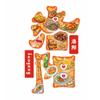 Ímã de Geladeira Criativo Cultural Hemu Henan Luoyang Tendência Nacional Atrações Turísticas Criativas Madeira Epóxi Tridimensional Adesivo Magnético DIY