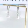Venda Quente Amazon Brincos Barrocos Moda Versátil Brincos de Pérola de Imitação Alto Padrão Luxo Leve Elegante Brincos Elegantes