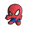 Série Spiderman sapatos buraco flor sapato fivela PVC decorativo destacável sapato fivela cross-border spot Amazon burst