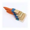 Cepillo para Trasplante de Cabello con Mango Amarillo Personalizado Cepillo para Barbacoa Cepillo de Cerdas de Cerdo Herramienta Cepillo para Trasplante de Cabello con Mango Amarillo Cepillo Pincel Pincel para Pintar Cepillo para Eliminar Polvo