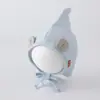 Touca para Recém-Nascido Estilo Fino Primavera e Outono Protetor de Moleira para Bebês Machos e Fêmeas Touca de Cabeça à Prova de Vento para Bebês Touca de Elfo