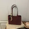 Lenço de Seda Estampa de Leopardo Bolsa Tote Grande Capacidade 2026 Inverno Nova Moda Versátil Simples Casual Bolsa de Ombro Bolsa Transversal