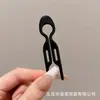 Pasador Universal de Pescado Pequeño Herramienta para Peinar el Cabello para Mujeres, Pinza para el Cabello en Forma de U para Fijar el Cabello, Peine Invisible Pasador Accesorio para el Cabello