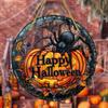 Atrapasol Popular Transfronterizo de Acrílico Colgante de Bruja de Halloween Disco Colorido Decoración de Pared