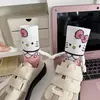 Calcetines de pareja otoñales peculiares y lindos, tendencia nicho de Instagram, calcetines de dibujos animados versión coreana, calcetines de media pantorrilla con dibujos de gatos estilo japonés para mujer