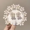 Franja de Princesa Flor Doce Presilha de Cabelo Exquisita Mini Presilha Lateral para Fios Soltos Acessórios de Cabelo Pequena Presilha de Cabelo
