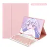 Adecuado para Samsung Tab S11X730 Teclado Bluetooth Retroiluminado de Colores Funda Protectora A11 Ranura para Lápiz S10Lite Funda de Cuero