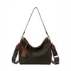 Bolso Grande de Alta Gama Guti Kou Original para Mujer, Bolso Tote Retro para Debajo del Brazo con Correa Ancha para el Hombro, Bolso Cruzado de un Solo Hombro para Mujer
