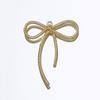 Pingente de liga de arco de moda nova estilo coreano pingente faça você mesmo brincos caseiros acessórios de cabelo colar acessórios material